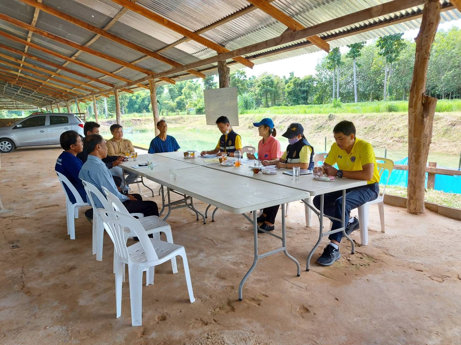 การพิจารณาตรวจประเมินศูนย์การเรียนรู้การพิ่มประสิทธิภาพการผลิตสินค้าเกษตร ศพก.เครือข่ายด้านการประมงที่ได้รับคัดเลือกให้เข้ารับการประเมินเพื่อยกระดับศพก.เครือข่ายด้านการประมงระดับจังหวัดประจำปี 2563..คลิก
