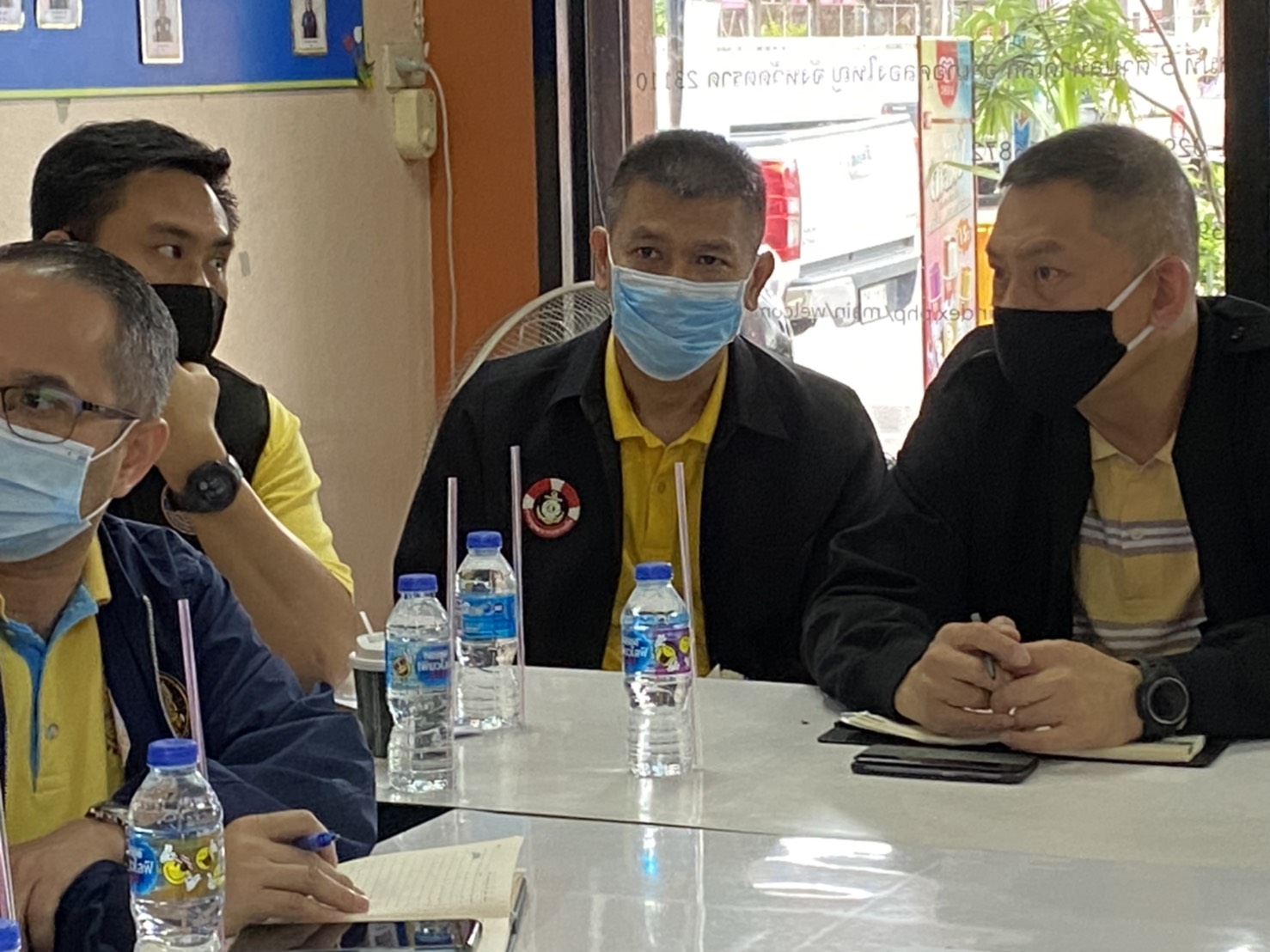 ต้อนรับคณะตรวจประเมินการปฎิบัติงานของเจ้าหน้าที่ศูนย์ฯ