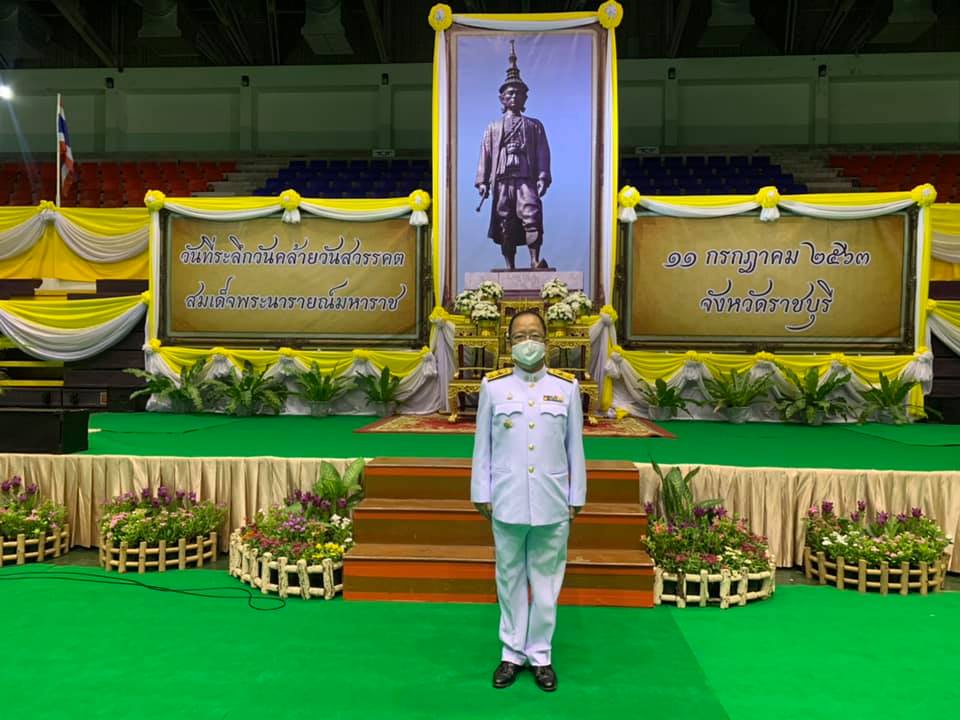 ร่วมพิธีวางพวงมาลาวันที่ระลึกคล้ายวันสวรรคตสมเด็จพระนารายณ์มหาราช..คลิก
