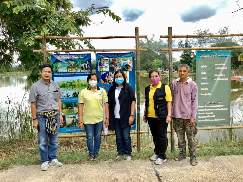 ถ่ายทำสารคดีโครงการธนาคารผลผลิตสัตว์น้ำแบบมีส่วนร่วม..คลิก