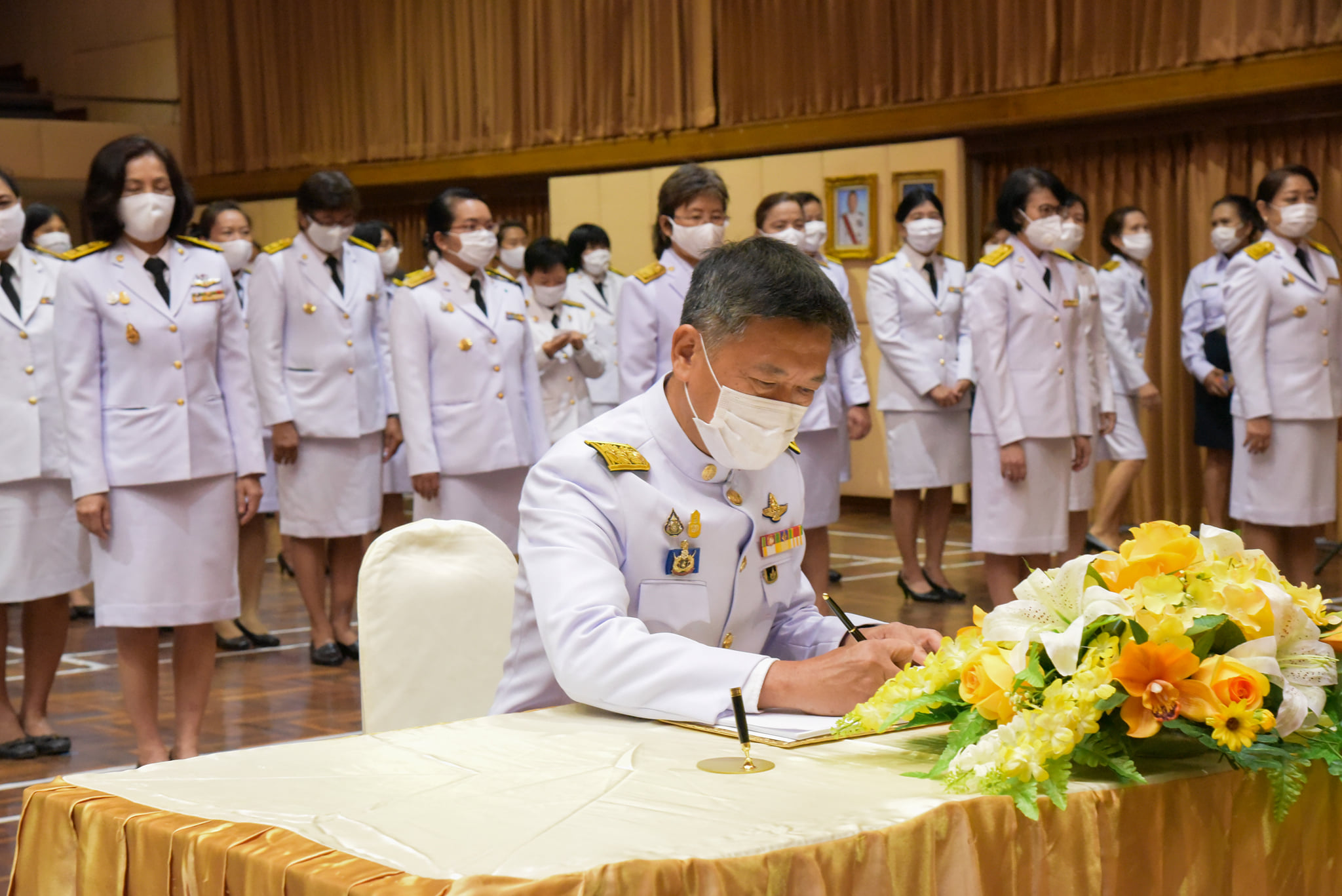 กรมประมง จัดพิธีถวายพระพรชัยมงคลแด่พระบาทสมเด็จพระเจ้าอยู่หัว เนื่องในโอกาสวันเฉลิมพระชนมพรรษา ๖๘ พรรษา วันที่ ๒๘ กรกฎาคม ๒๕๖๓ และพิธีถวายสัตย์ปฏิญาณเพื่อเป็นข้าราชการที่ดีและพลังของแผ่นดิน ประจำปี ๒๕๖๓..คลิก