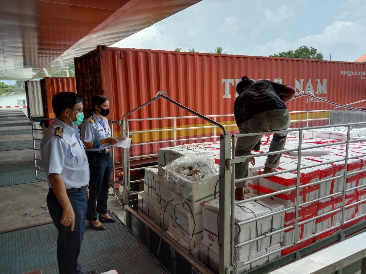 ด่านตรวจสัตว์น้ำปาดังเบซาร์ ตรวจสอบสัตว์น้ำนำเข้า ส่งออก ประจำวันที่ 24/7/2563..คลิก