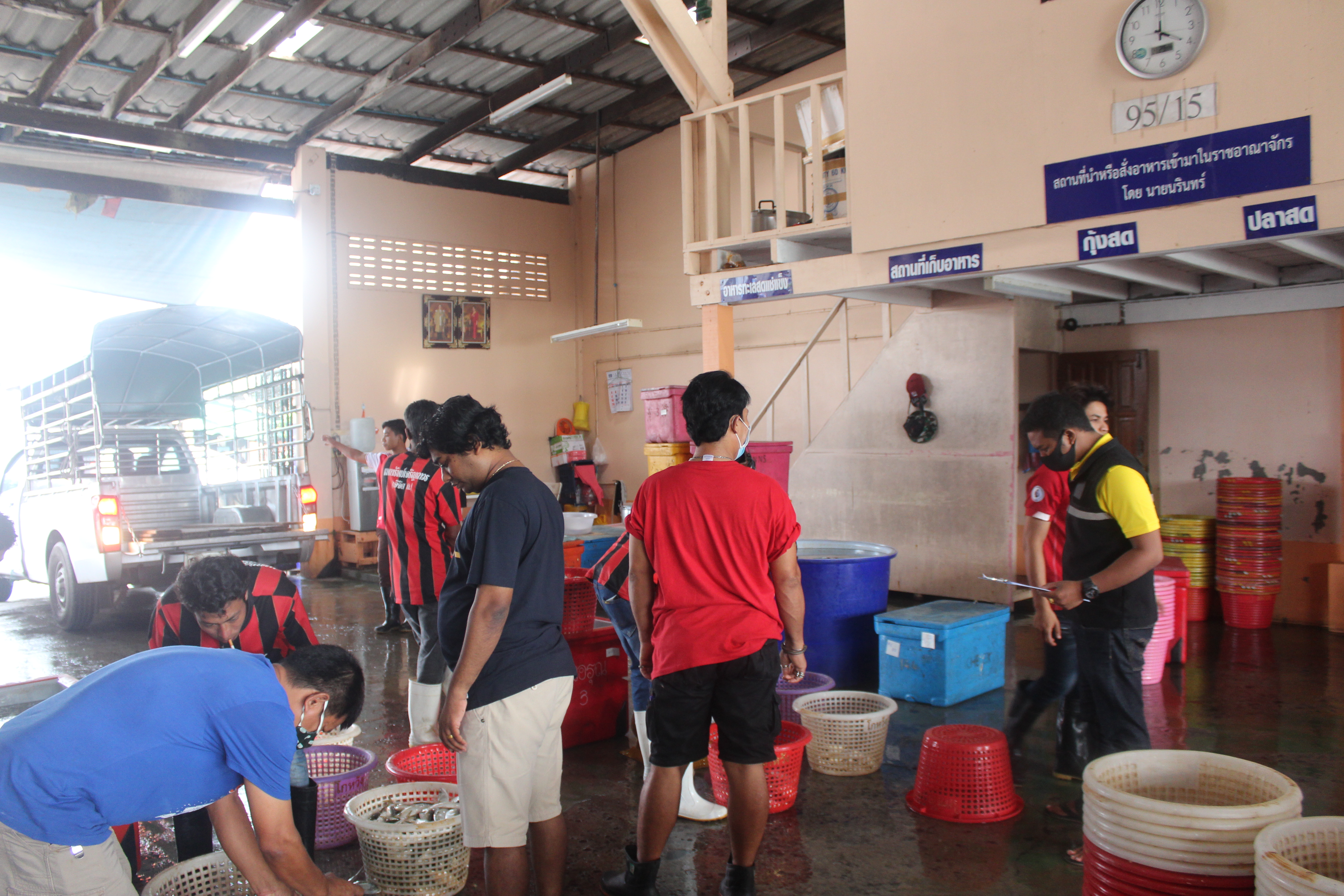 ควบคุมขนถ่ายสัตว์น้ำขึ้นท่าจากประเทศMYANMAR..คลิก