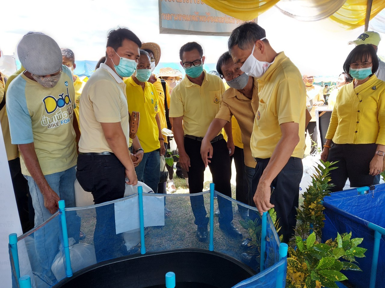 ร่วมงานคลินิกเกษตรเคลื่อนที่เฉลิมพระเกียรติฯ พร้อมจัดนิทรรศการให้ความรู้ด้านการเลี้ยงสัตว์น้ำให้เกษตรกรที่สนใจ..คลิก