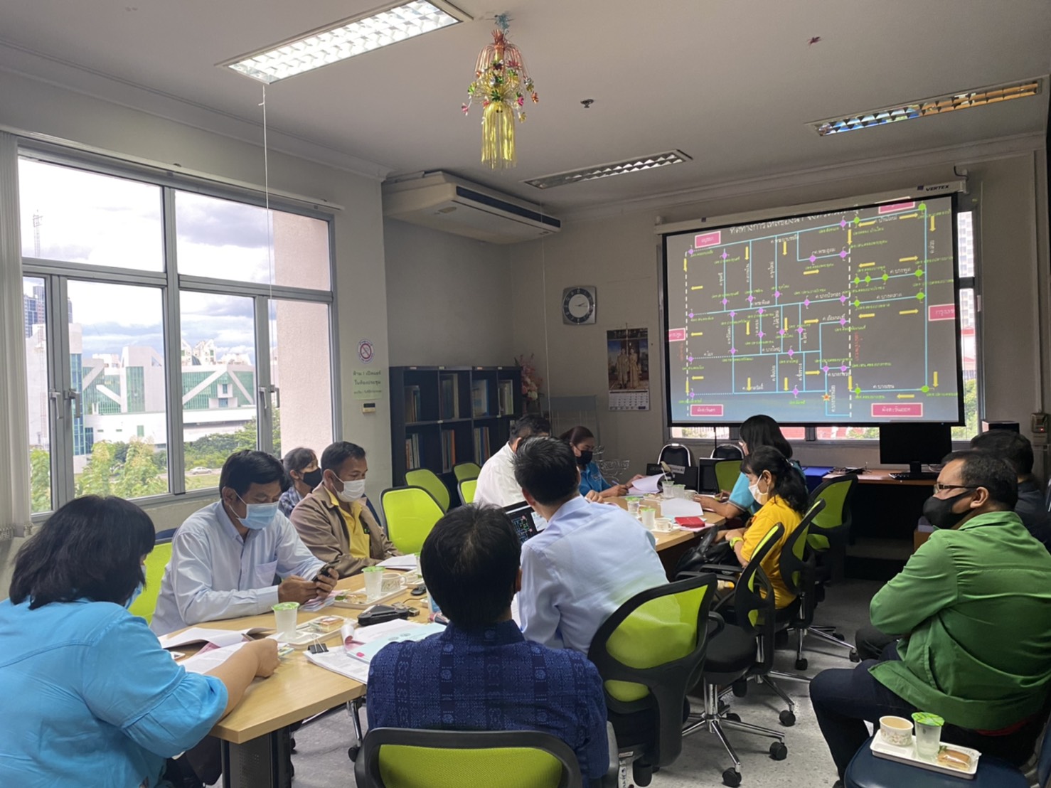 การประชุมศูนย์ติดตามและแก้ไขปัญหาภัยพิบัติด้านการเกษตรจังหวัดนนทบุรี ครั้งที่ 4/2563 @ห้องประชุมสำนักงานเกษตรและสหกรณ์จังหวัดนนทบุรี..คลิก