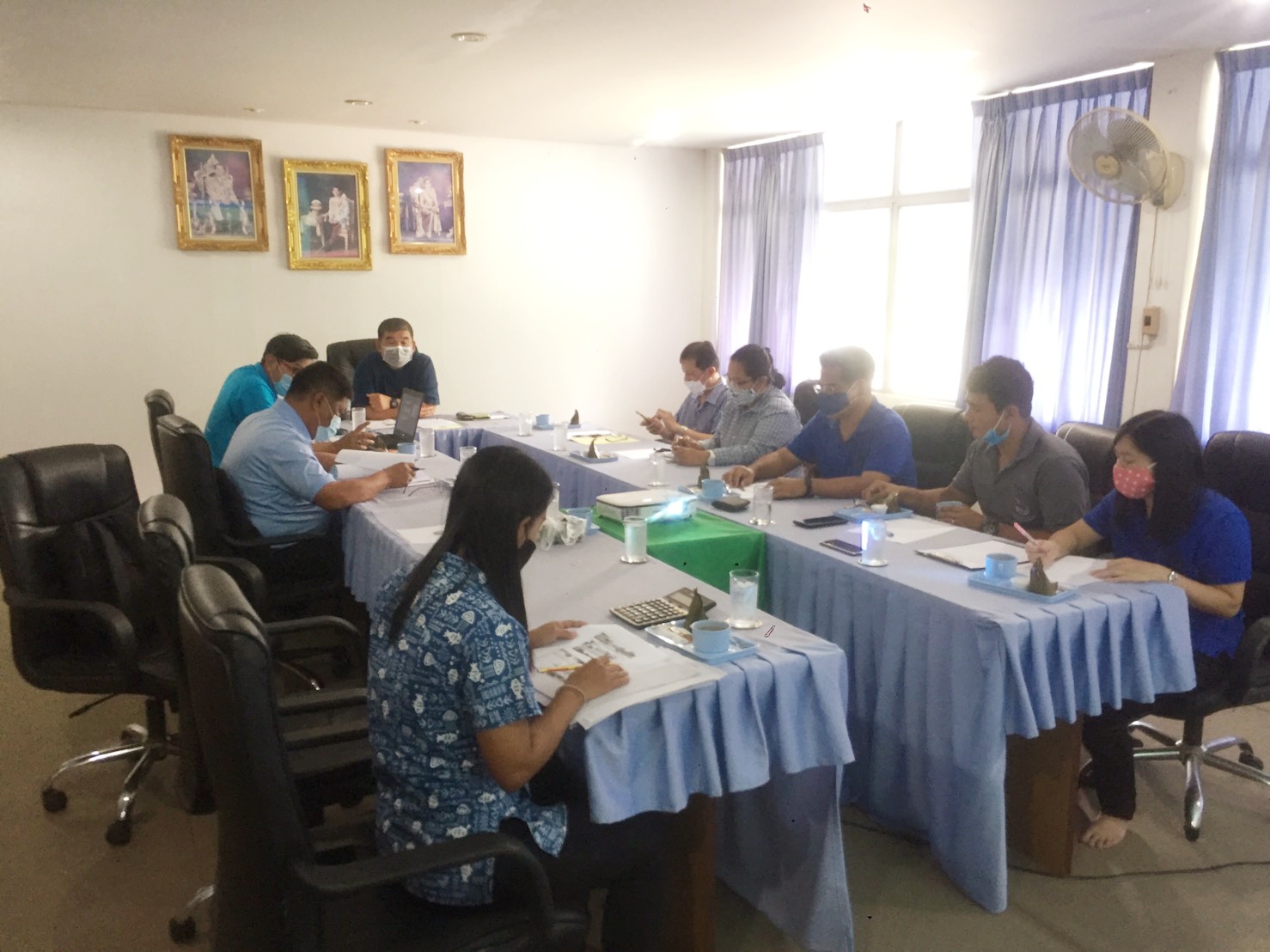 ประชุมสรุปผลการดำเนินงานของหน่วยงานภายใต้ศูนย์ ฯ เขต 1(พะเยา)..คลิก