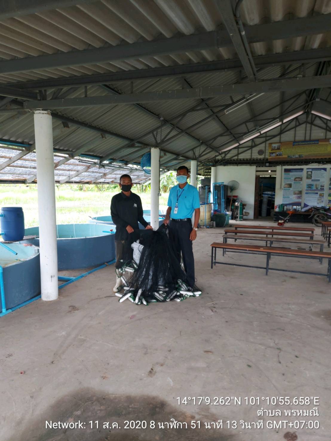 ส่งมอบอวนตาห่าง เพื่อสนับสนุนโครงการเกษตรรวมใจ ของโรงเรียนทหารการสัตว์ กรมการสัตว์ทหารบก..คลิก