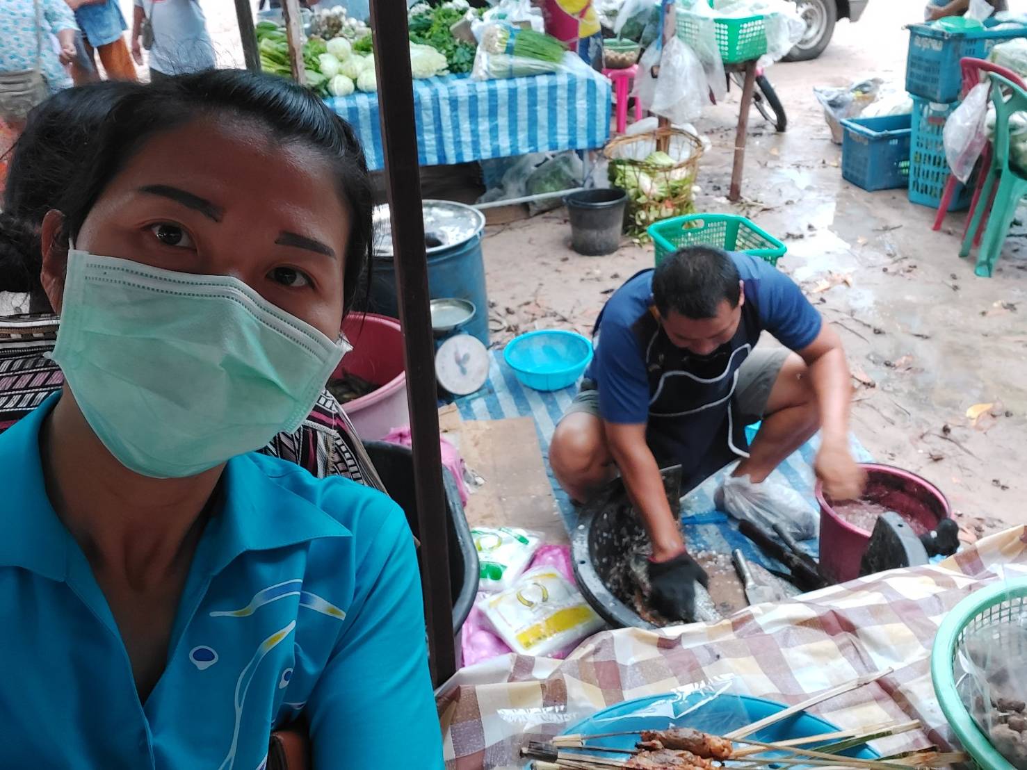 ประมงอำเภอสว่างวีระวงศ์ ทำการสำรวจตลาดสินค้าสัตว์น้ำจากการเพาะเลี้ยง ณ ตลาดร่มพอก ม.1 ต.แก่งโดม อ.สว่างวีระวงศ์ จ.อุบลราชธานี..คลิก