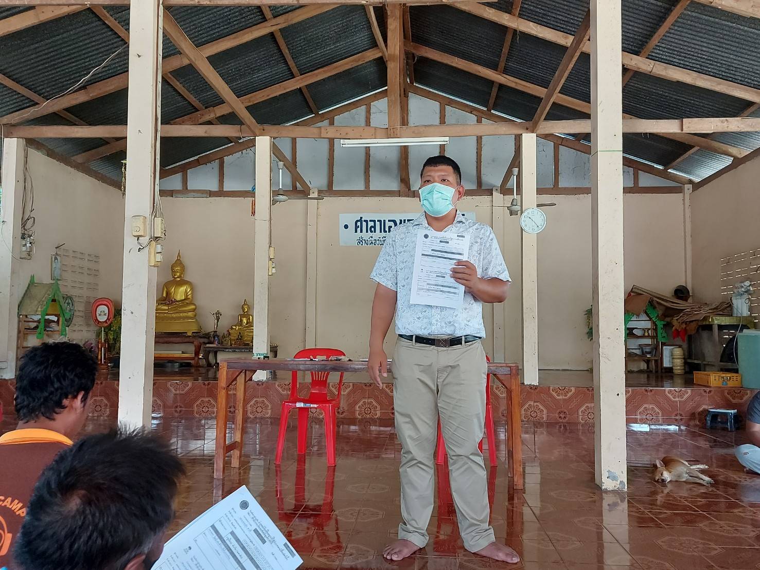 ประมงอำเภอดอนมดแดง ดำเนินการประชุม ชี้แจงเกษตรกรผู้เลี้ยงปลานิลในกระชัง ในเขตพื้นที่ อำเภอสว่างวีระวงศ์ และอำเภอดอนมดแดง เรื่องการชำระค่าธรรมเนียมใบอนุญาตให้ทำการเพาะเลี้ยงสัตว์น้ำในที่จับสัตว์น้ำซึ่งเป็นสาธารณสมบัติของแผ่นดิน..คลิก