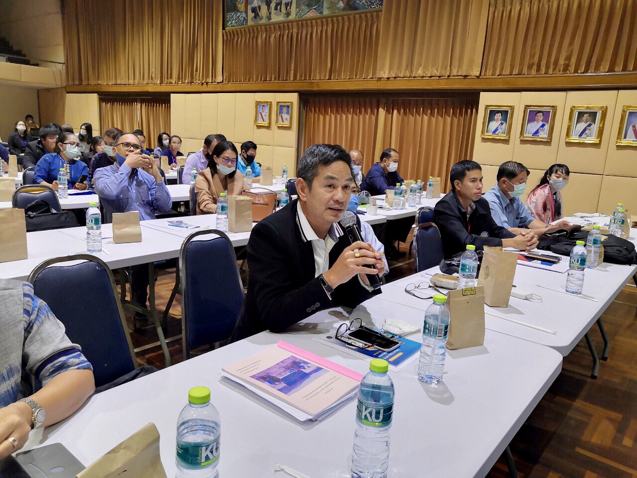 ปิดการประชุมการติดตามและสรุปผลการดําเนินงานโครงการธนาคารผลผลิตสัตว์น้ําแบบมีส่วนร่วม..คลิก