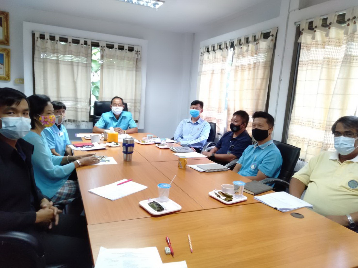 ประชุมคณะกรรมการขับเคลื่อนนโยบายของกรมประมง (Fisheries Co-ordinator: FC) ครั้งที่ 4/2563 @สำนักงานประมงจังหวัดนนทบุรี..คลิก