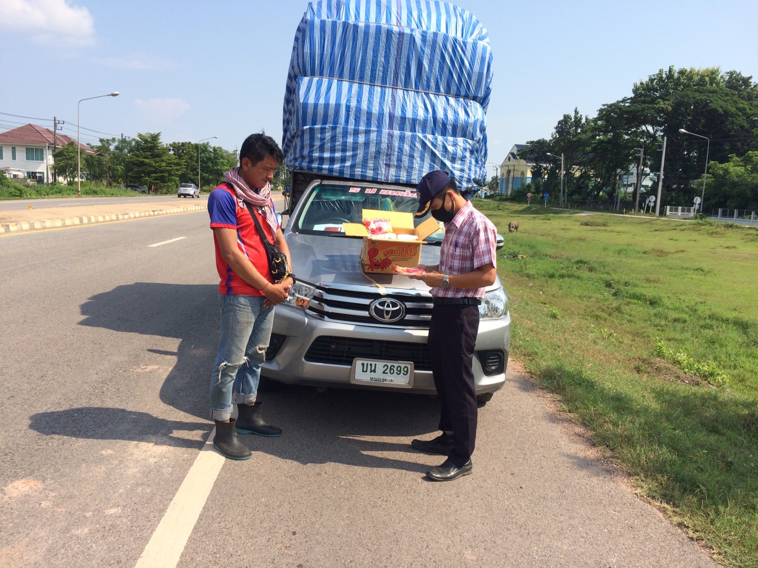 ตรวจสอบผลิตภัณฑ์สัตว์น้ำ ส่งออกไปยัง สปป.ลาว..คลิก