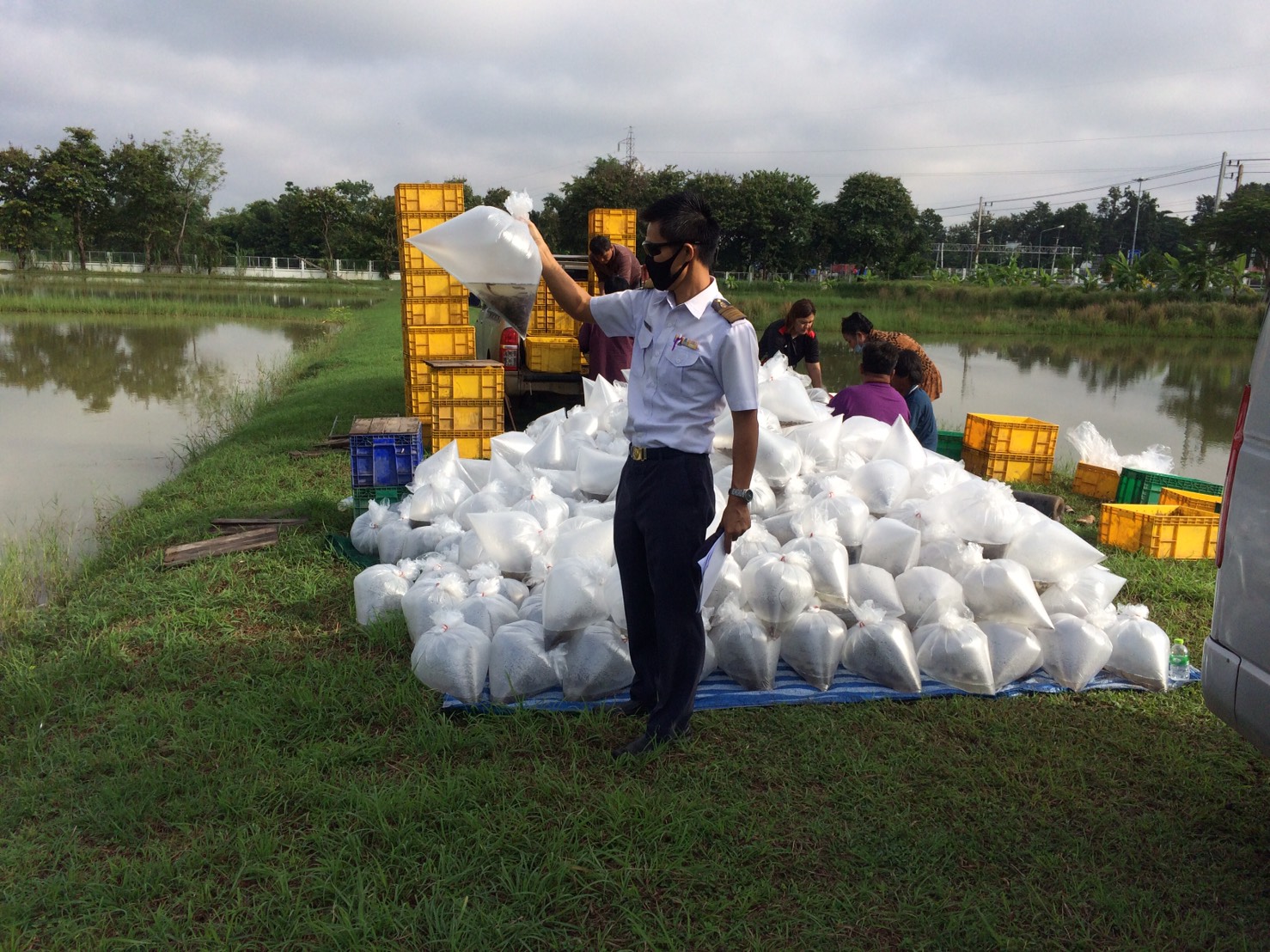 ตรวจสอบลูกพันธุ์สัตว์น้ำ ส่งออกไปยัง สปป.ลาว..คลิก