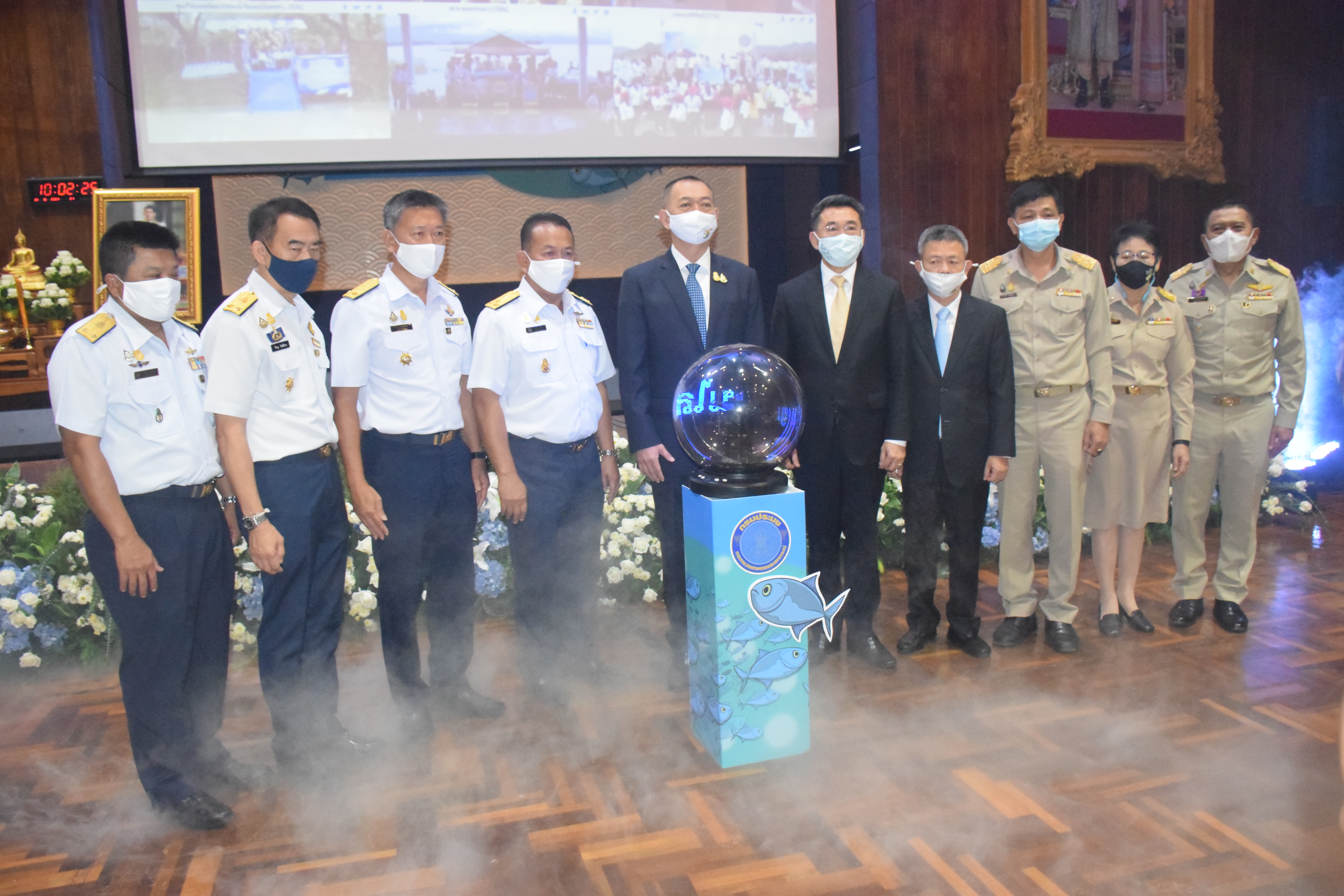 94 ปี กรมประมง “ยืนหยัด พัฒนาการประมงอย่างยั่งยืน” ในโอกาสวันสถาปนากรมประมง และวันประมงแห่งชาติ ประจำปี 2563..คลิก