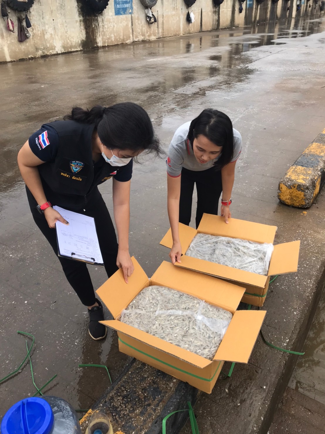 ตรวจสอบสินค้าปลากะตักตากแห้งส่งออกไปยังสาธารณรัฐประชาธิปไตยประชาชนลาว..คลิก