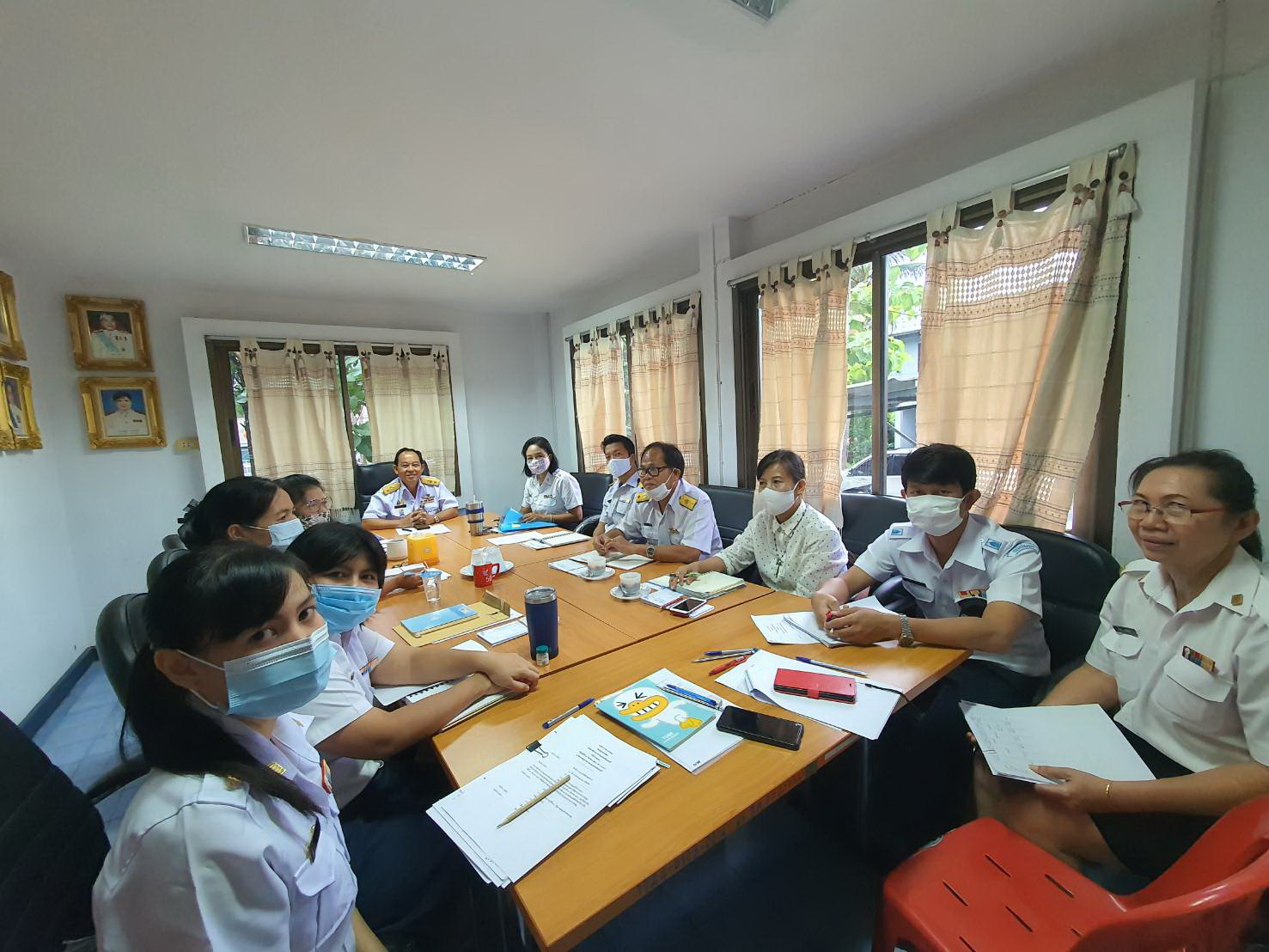 ประชุมสำนักงานประมงจังหวัดนนทบุรี ครั้งที่ 9/2563 @ห้องประชุมสำนักงานประมงจังหวัดนนทบุรี..คลิก