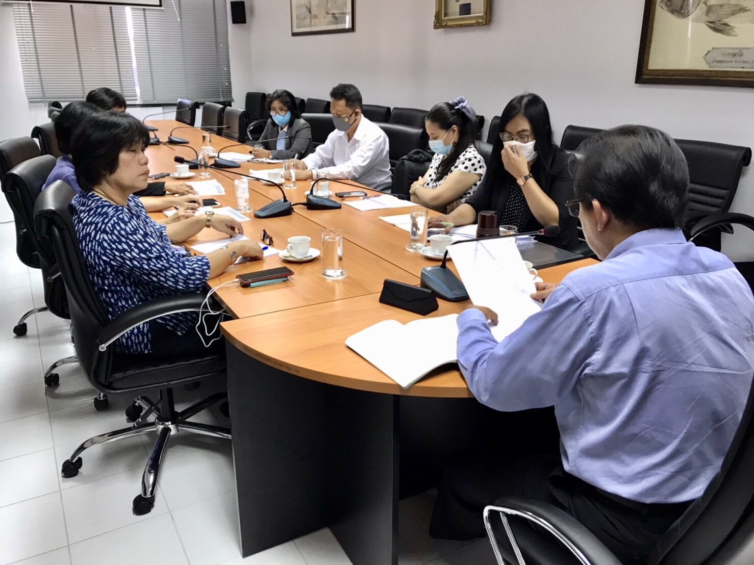 ประชุมหัวหน้ากลุ่ม/ฝ่าย ภายใต้กองวิจัยและพัฒนาการเพาะเลี้ยงสัตว์น้ำจืด..คลิก