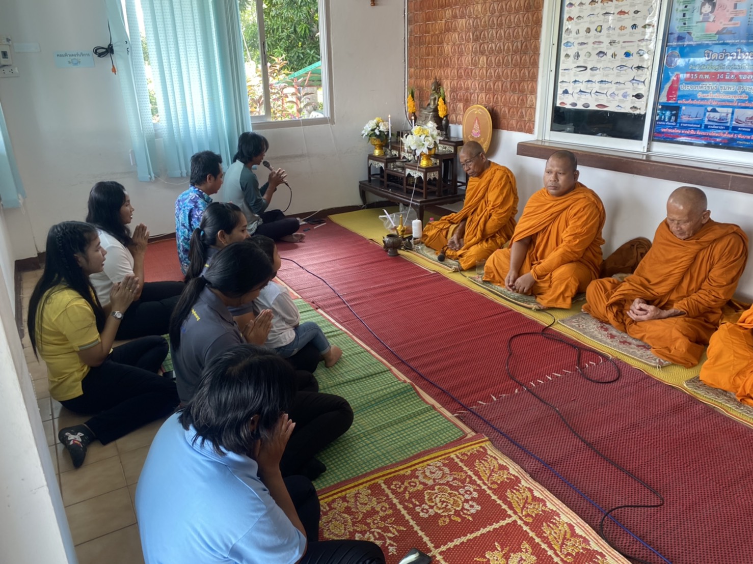 ด่านตรวจประมงนครศรีธรรมราช (ปากพนัง) จัดงานทำบุญประจำปี 2563