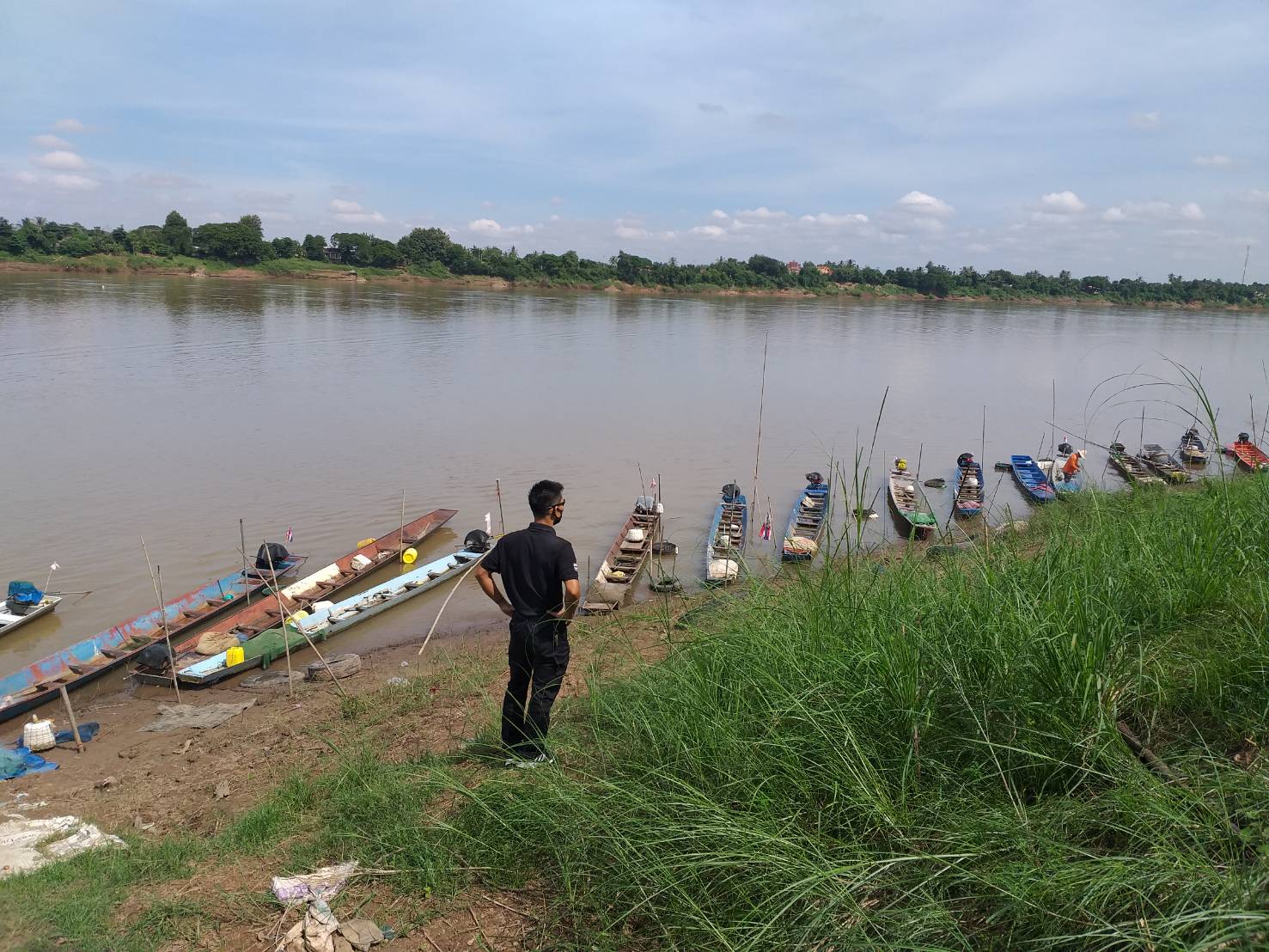 ตรวจป้องกันการลักลอบฯ ตามลำน้ำโขง..คลิก