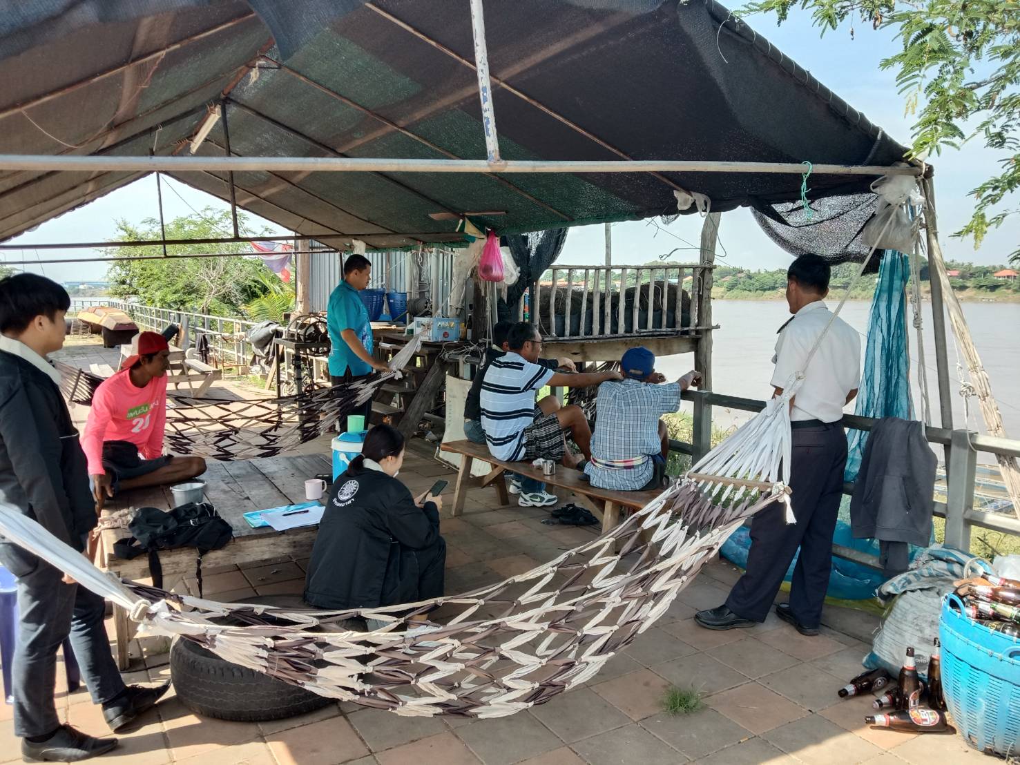 ตรวจป้องกันการลักลอบฯ ตามลำน้ำโขง..คลิก