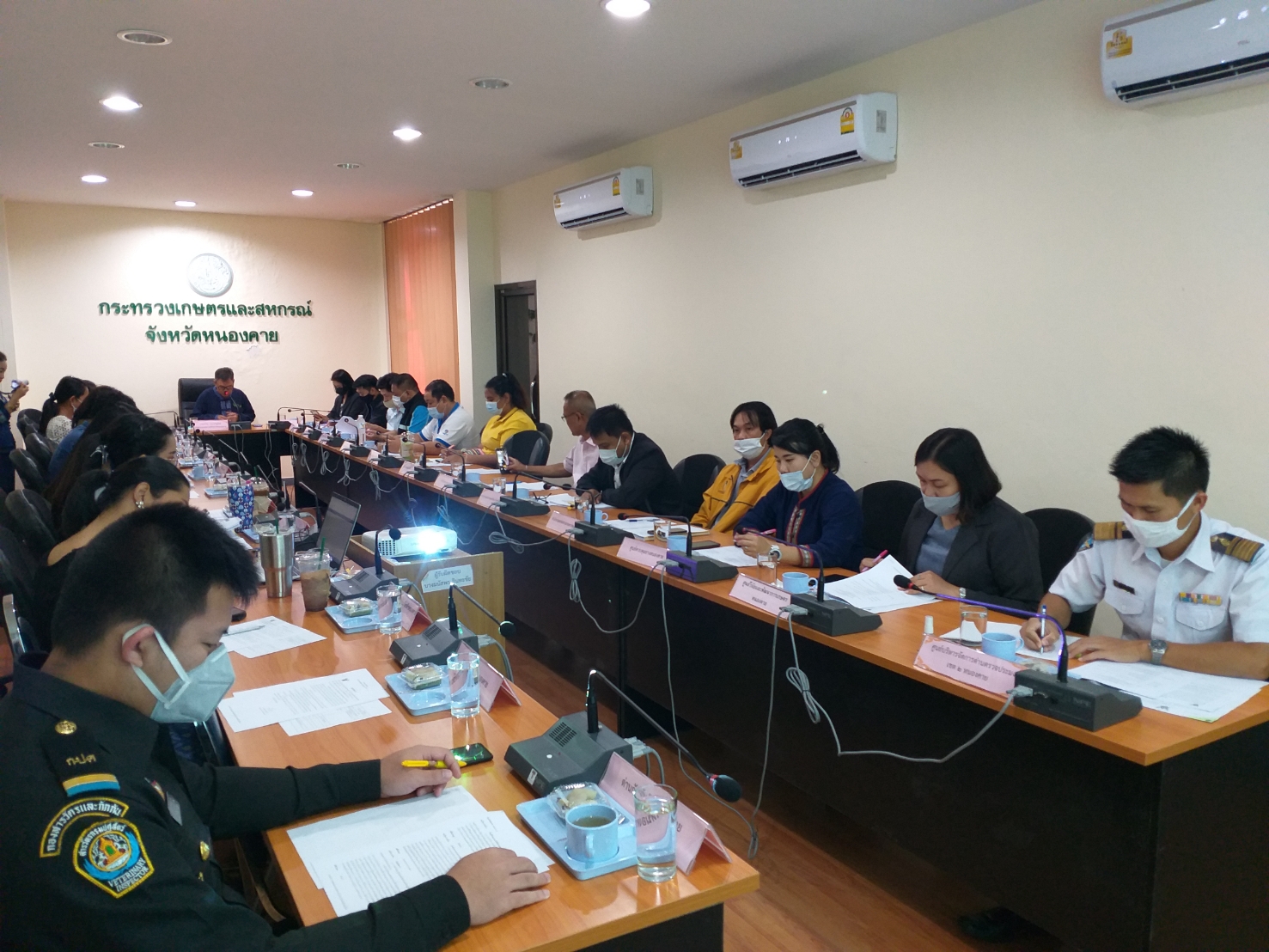 ประชุมคณะทำงานด้านข้อมูลการเกษตรและสหกรณ์จังหวัดหนองคาย ครั้งที่ 1/2563..คลิก