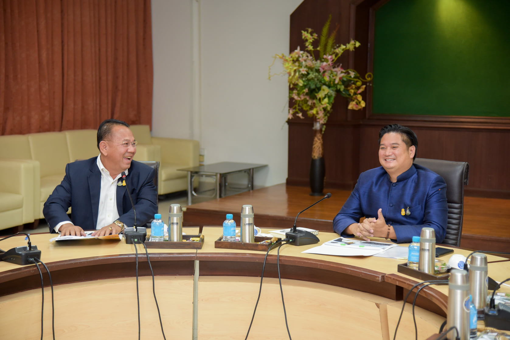 นายระพีภัทร์ จันทรศรีวงศ์ รองปลัดกระทรวงเกษตรและสหกรณ์ ลงพื้นที่ตรวจเยี่ยมการดำเนินงานพร้อมมอบนโยบายสำคัญเพื่อเป็นแนวทางในการปฏิบัติงาน ให้แก่ผู้บริหารกรมประมง..คลิก