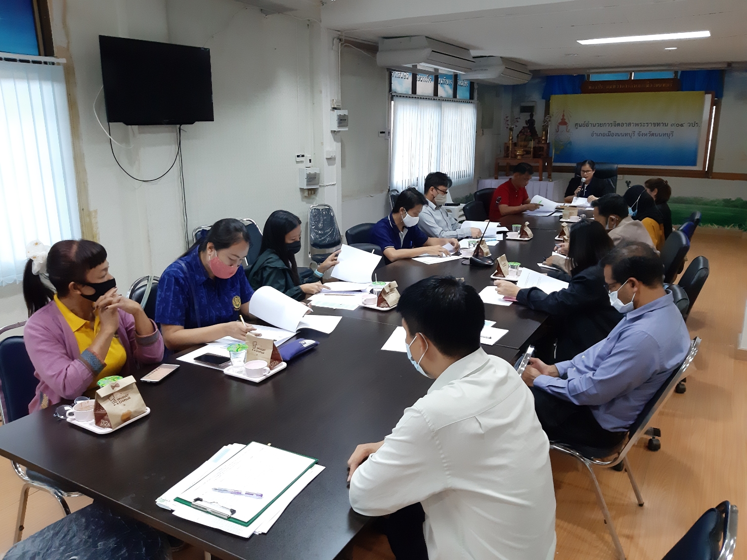 (อ.เมืองนนทบุรี) ประชุมคณะทำงานปฎิบัติการขับเคลื่อนงานนโยบายสำคัญและแก้ไขปัญหาการเกษตรระดับอำเภอ @อ.เมืองนนทบุรี จ.นนทบุรี..คลิก
