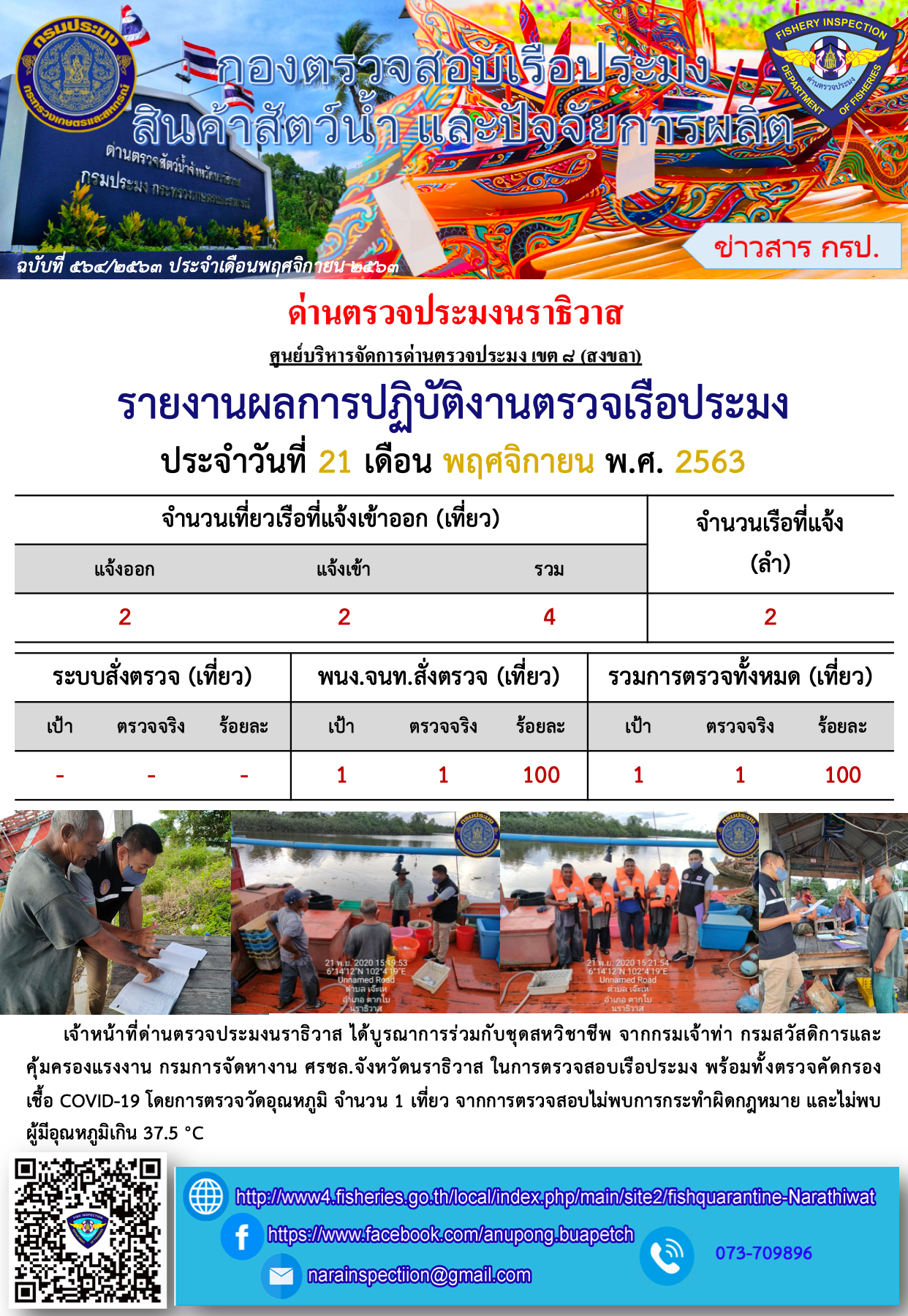 ประชาสัมพันธ์ประจำวันที่ 21 พฤศจิกายน 2563..คลิก