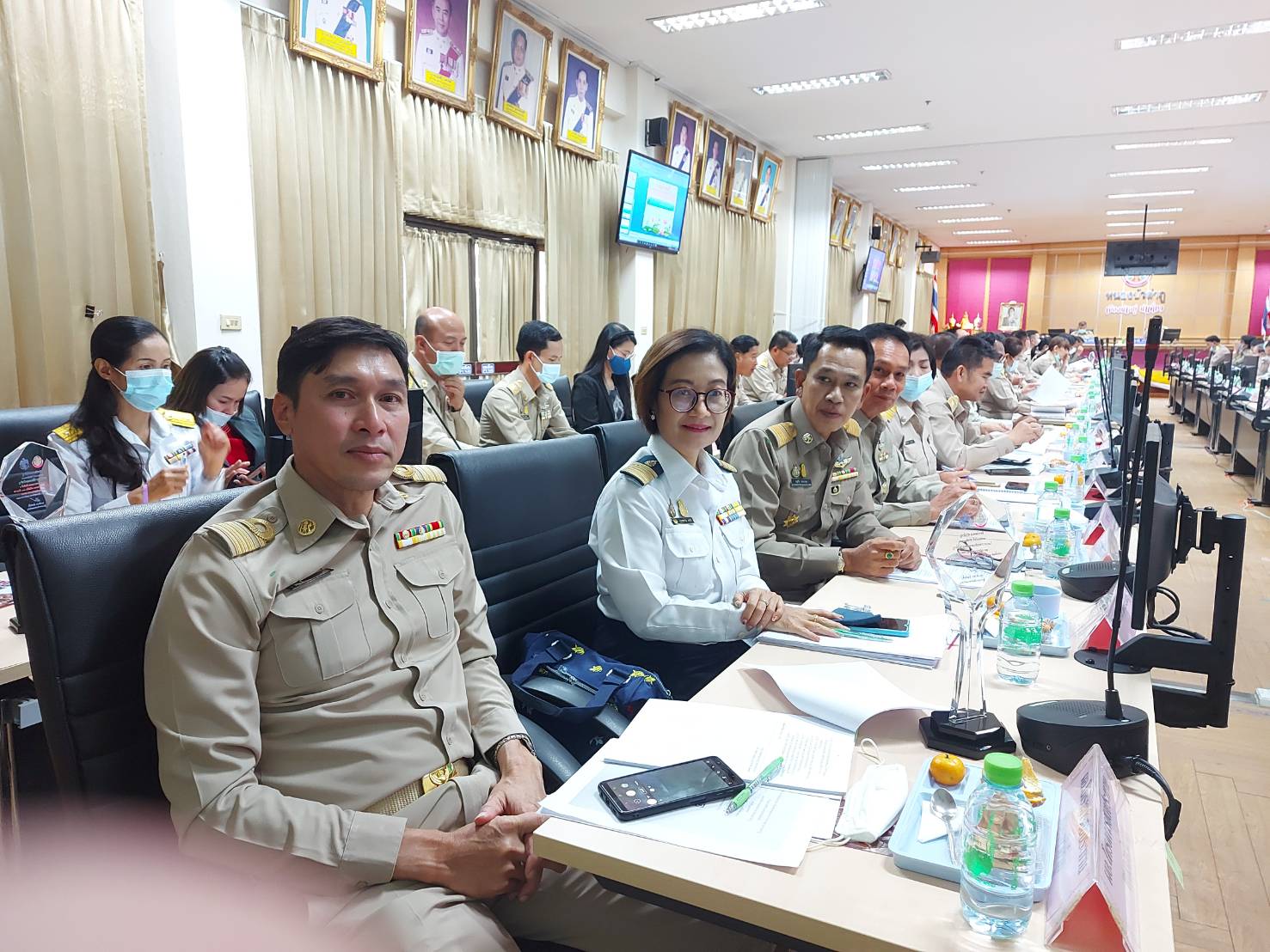 วันที่ 26 พฤศจิกายน 2563 เวลา 09.30 น. นายบุญหลาย กุลนารัตน์ ประมงจังหวัดหนองบัวลำภู มอบหมายให้ นางถนอมขวัญ นอศรี หัวหน้ากลุ่มบริหารและยุทธศาสตร์..คลิก