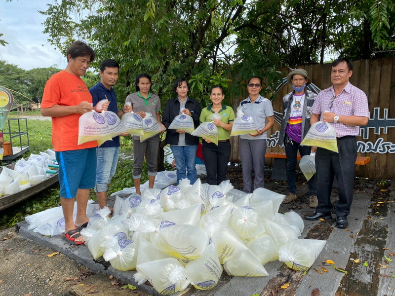ปล่อยพันธุ์กุ้งก้ามกราม ลงสู่เขตฟื้นฟูสัตว์น้ำบ้านชายคลอง จังหวัดพัทลุง..คลิก