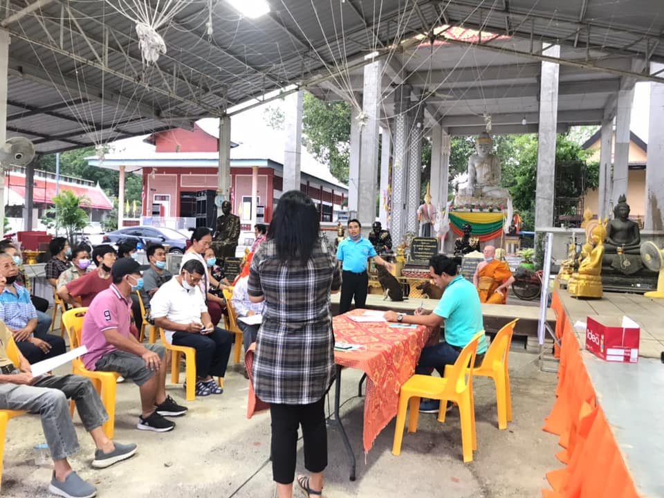 ร่วมจัดทำเวทีประชาคมรับฟังความคิดเห็นผู้มีส่วนได้ส่วนเสียในพื้นที่จัดทำเขตที่รักษาพันธุ์สัตว์น้ำ ลำน้ำหน้าวัดอัมรินทร์..คลิก