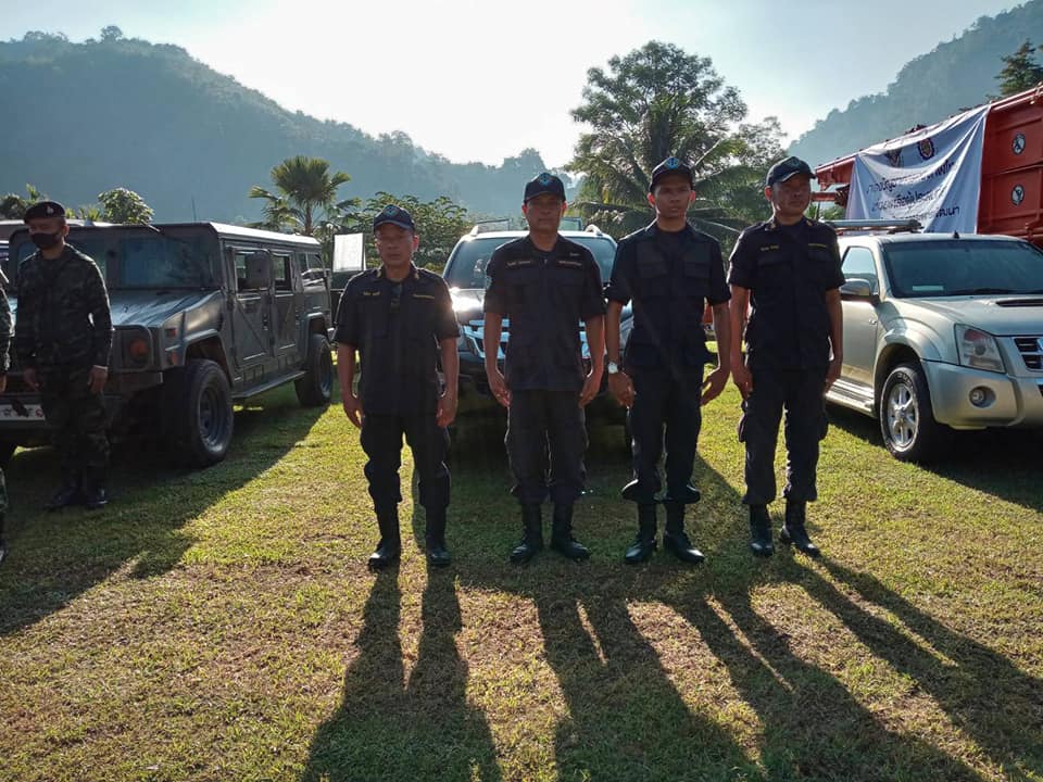 ร่วมพิธีตรวจสภาพความพร้อมในการให้ความช่วยเหลือผู้ประสบภัยพิบัติในพื้นที่รับผิดชอบ..คลิก