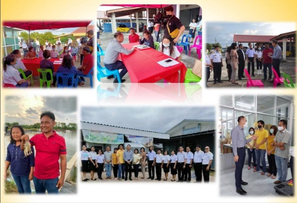 รองอธิบดีกรมประมงและคณะลงพื้นที่จังหวัดสงขลาเพื่อตรวจดูแลระบบควบคุมการเพาะเลี้ยงกุ้งทะเลตลอดสายการผลิตเพื่อสร้างความเชื่อมั่นแก่ผู้บริโภคสินค้าสัตว์น้ำ..คลิก