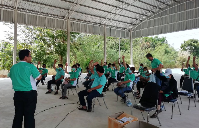 ประชุมกลุ่มแปลงใหญ่ผู้เลี้ยงกุ้งขาว ตำบลช้างข้าม อำเภอนายายอาม จังหวัดจันทบุรี เพื่อหารือแนวทางในการยกระดับกลุ่มผู้เลี้ยงกุ้งฯ..คลิก