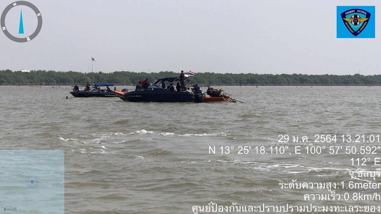 เรือตรวจ 204 ออกปฏิบัติงานควบคุมทำการประมงพื้นที่ทะเลชายฝั่ง..คลิก