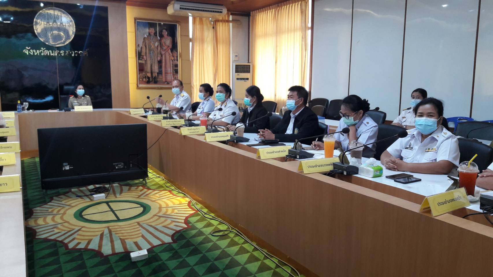 ตรวจเยี่ยมและมอบนโยบายในการปฏิบัติงาน..คลิก