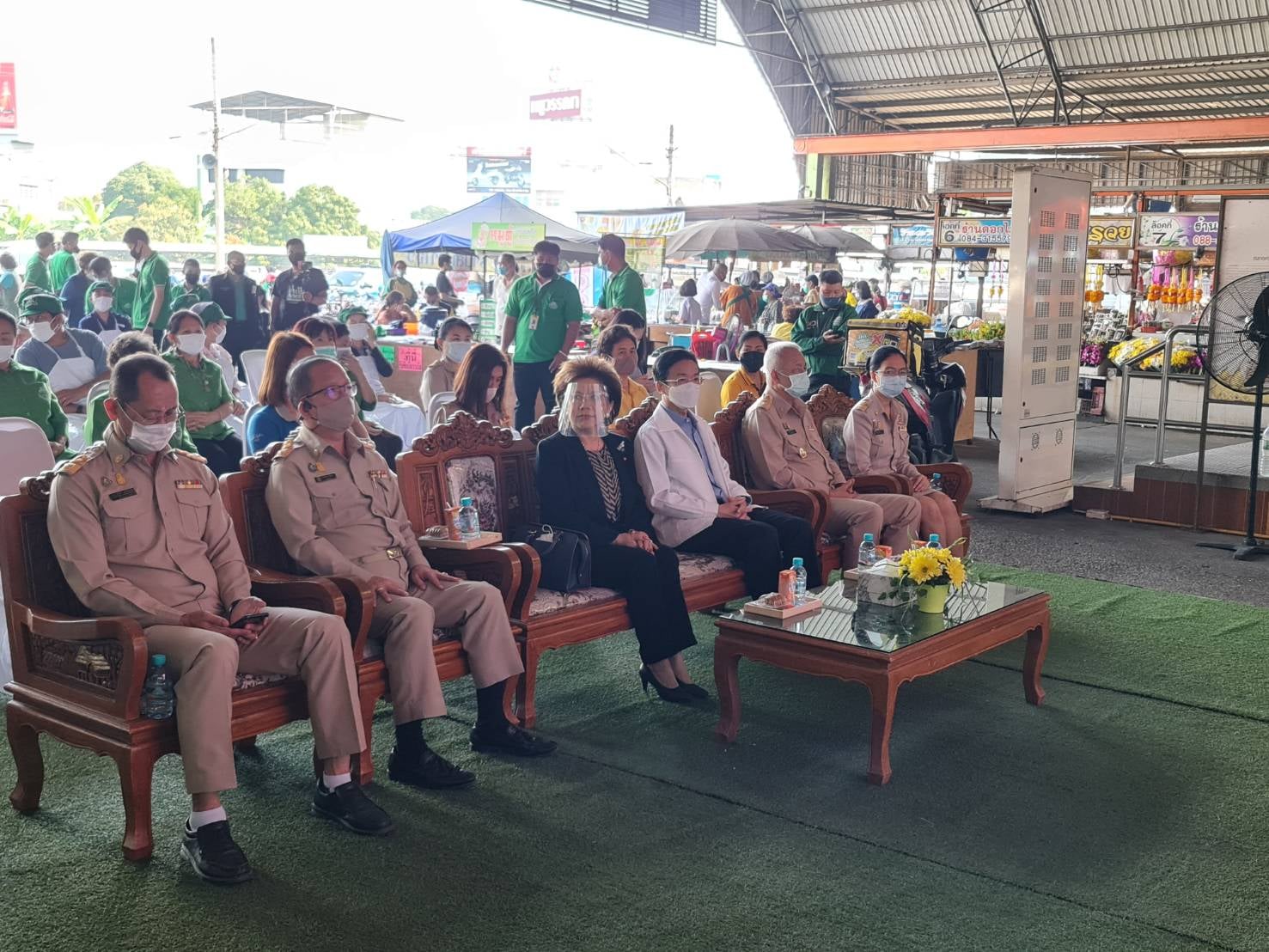 ร่วมพิธีมอบป้ายรับรองผู้ประกอบการผ่านเกณฑ์มาตรฐานสัตว์น้ำปลอดภัย..คลิก