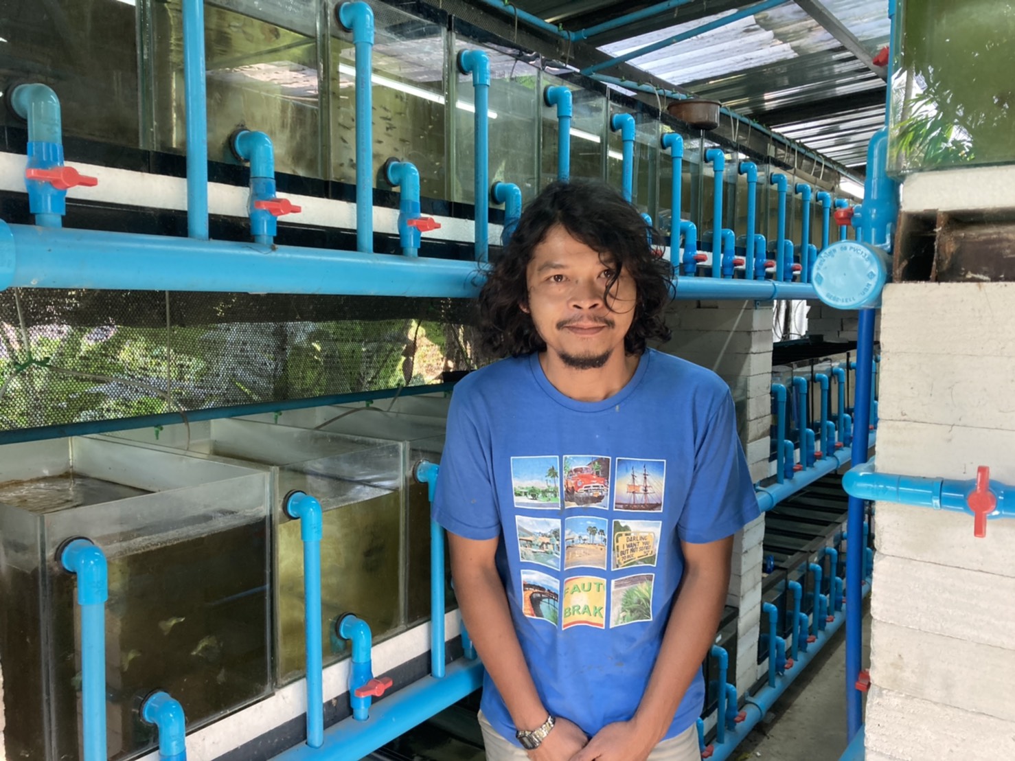 สำนักงานประมงพื้นที่กรุงเทพมหานคร ลงพื้นที่เพื่อเตรียมความพร้อมเกษตรกรเข้ารับการรับรองมาตรฐานการปฏิบัติทางการเพาะเลี้ยงสัตว์น้ำที่ดี (GAP สัตว์น้ำสวยงาม) 