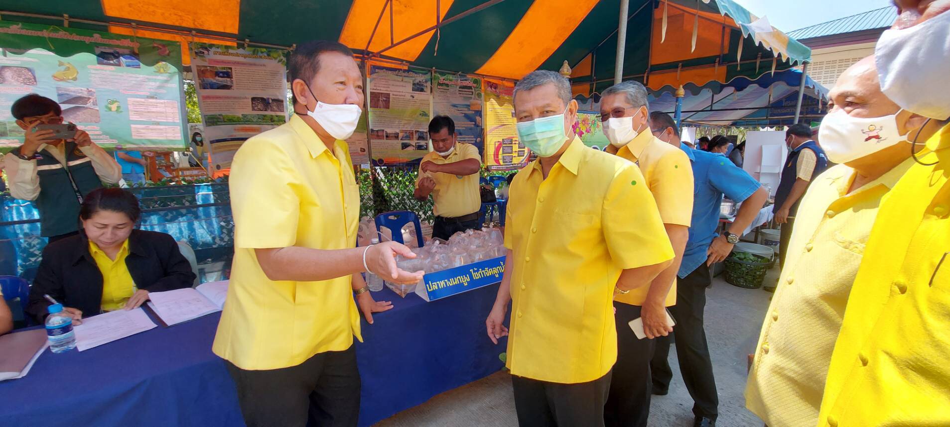 สำนักงานประมงจังหวัดนครราชสีมาร่วมงานคลินิกเกษตรเคลื่อนที่ฯ ครั้งที่ 2/2564 ณ หอประชุมเทศบาลตำบลดอนหวาย อำเภอโนนสูง..คลิก