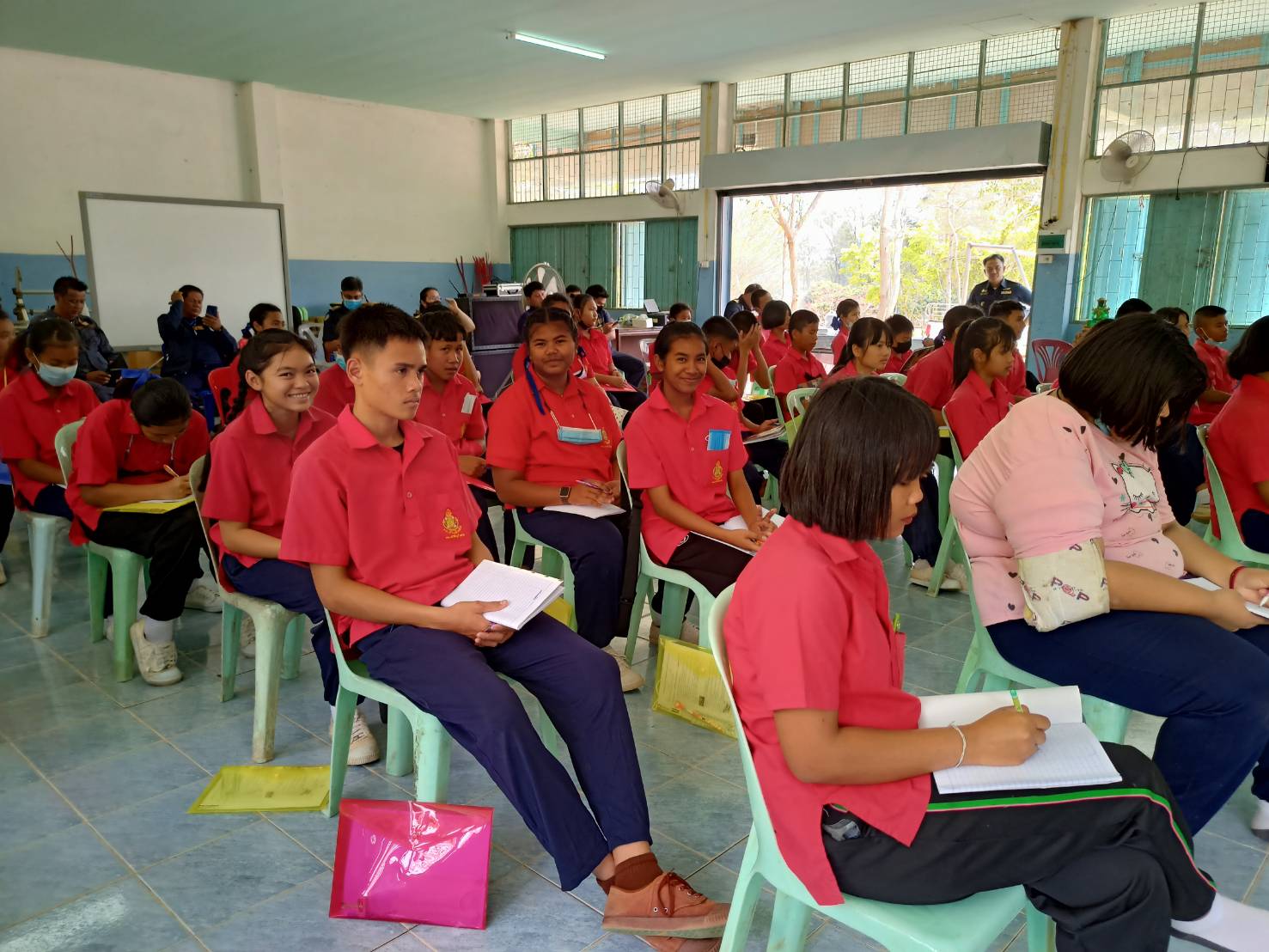 กิจกรรมอบรมโครงการยุวประมง ประจำปีงบประมาณ  2564  นักเรียนโรงเรียนบ้านหินเทิน  หมู่ที่ 8  ตำบลแก่งดินสอ  อำเภอนาดี  จังหวัดปราจีนบุรี..คลิก