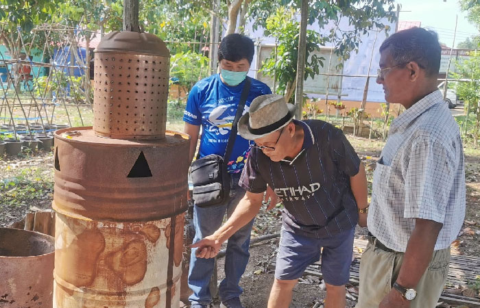 ติดตามการดำเนินงานศูนย์เรียนรู้เศรษฐกิจพอเพียงตามแนวพระราชดำริ