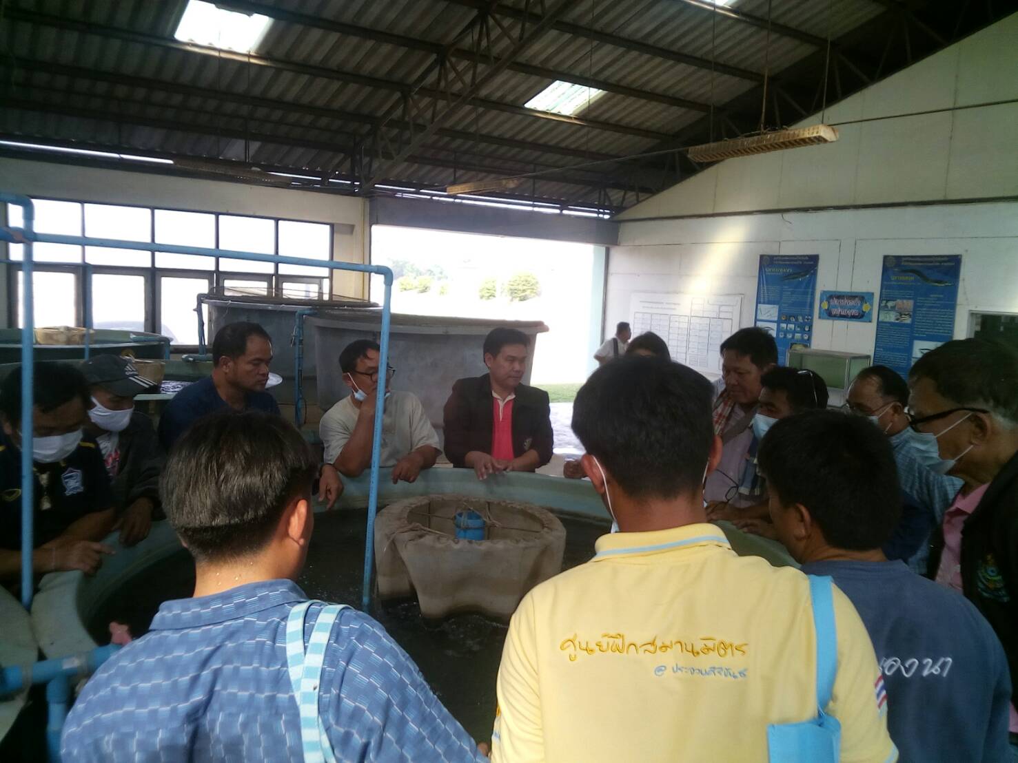 อบรมโครงการส่งเสริมอาชีพประมง กิจกรรมพัฒนาศักยภาพเกษตรกร หลักสูตร “การเพาะเลี้ยงสัตว์น้ำจืด” รุ่นที่ ๑ จำนวน ๔๕ ราย..คลิก