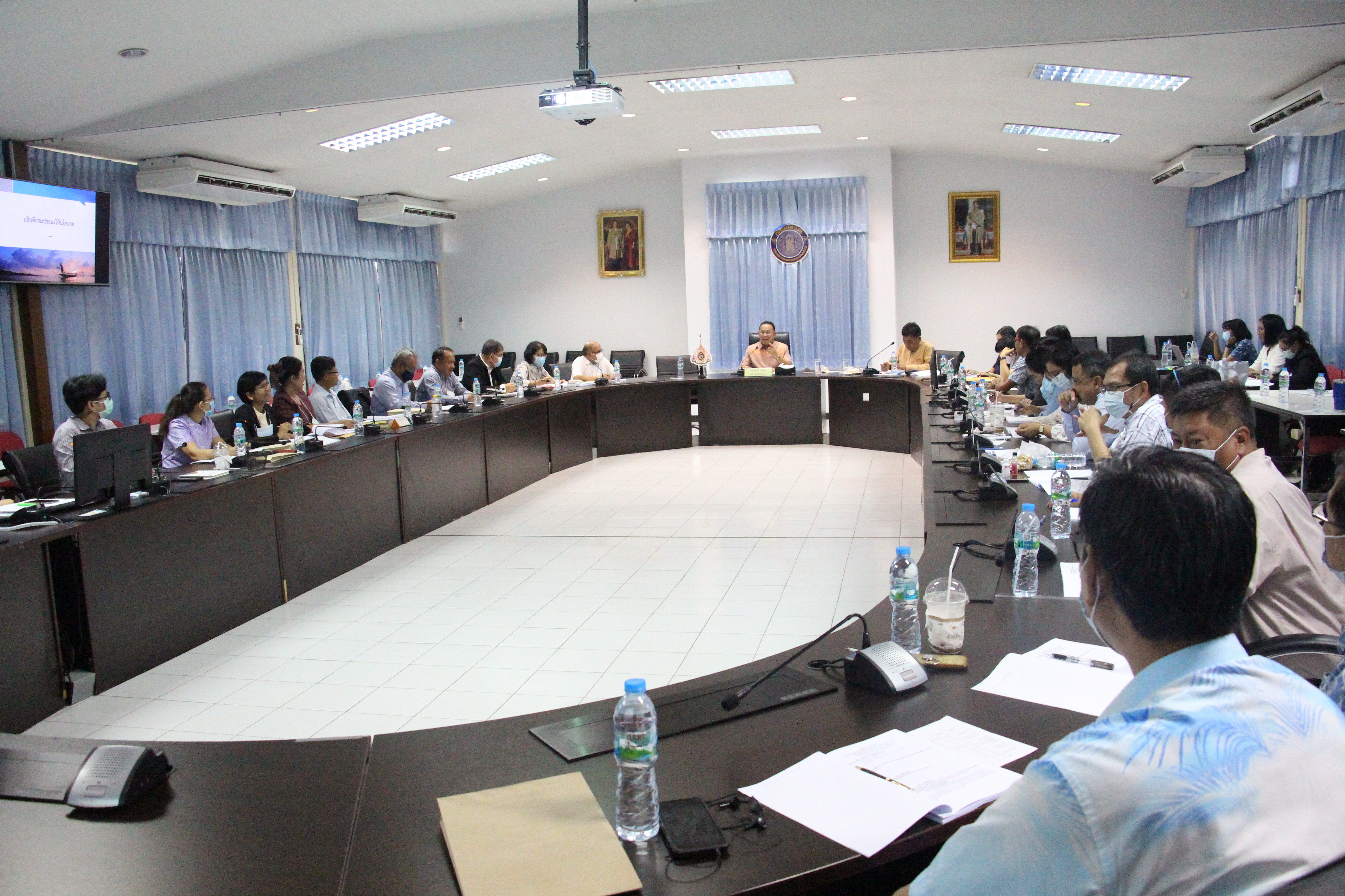 ประชุมกองวิจัยและพัฒนาประมงน้ำจืด ครั้งที่ 2/2564