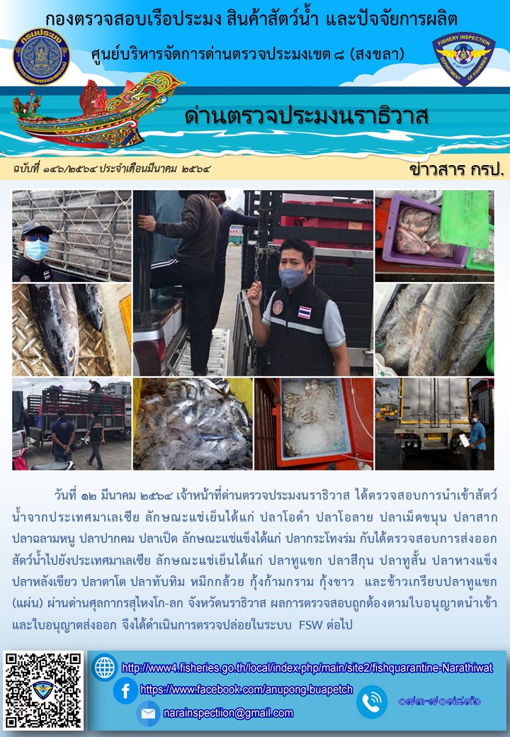 ประชาสัมพันธ์ประจำวันที่ 12 มีนาคม 2564..คลิก