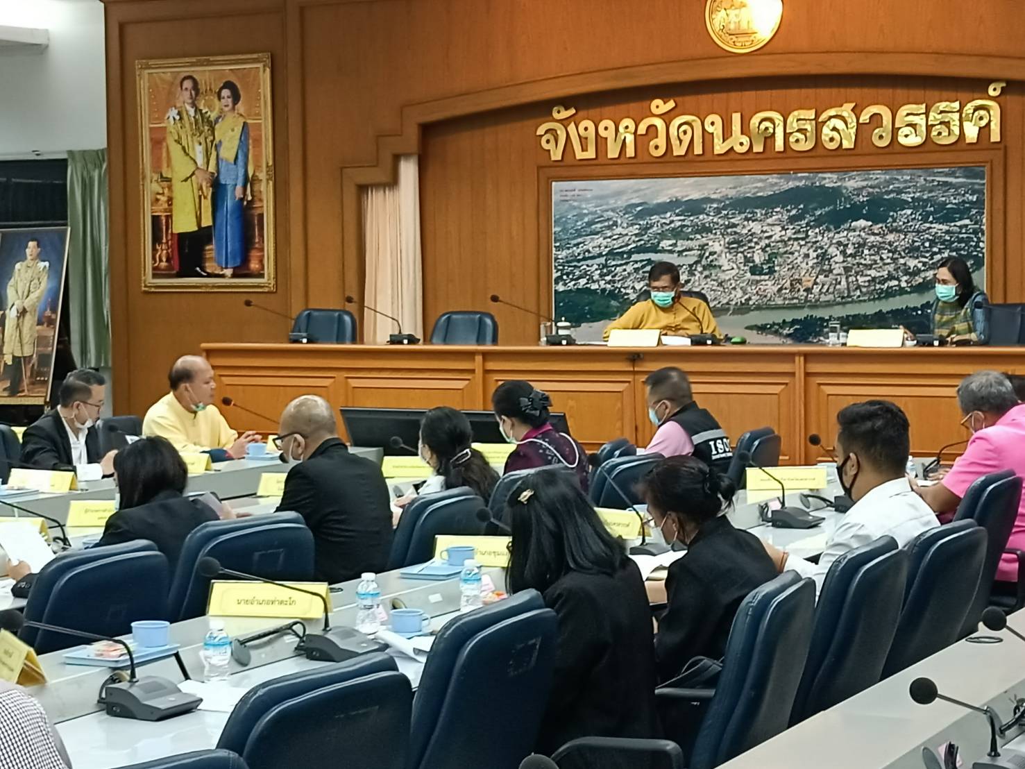 การประชุมคณะกรรมการบริหารจัดการบึงบอระเพ็ด จังหวัดนครสวรรค์ ครั้งที่ 2/2564..คลิก