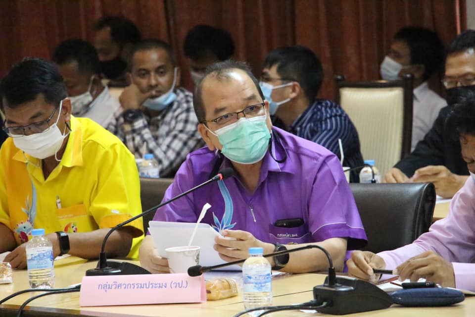 วันที่ 16 มีนาคม 2564 เวลา 14.00 น. ณ ห้องประชุมพะยูน ชั้น 7 อาคารจุฬาภรณ์ กรมประมง นายถาวร ทันใจ รองอธิบดีกรมประมง เป็นประธานการประชุมสำนักงานเลขานุการกรม