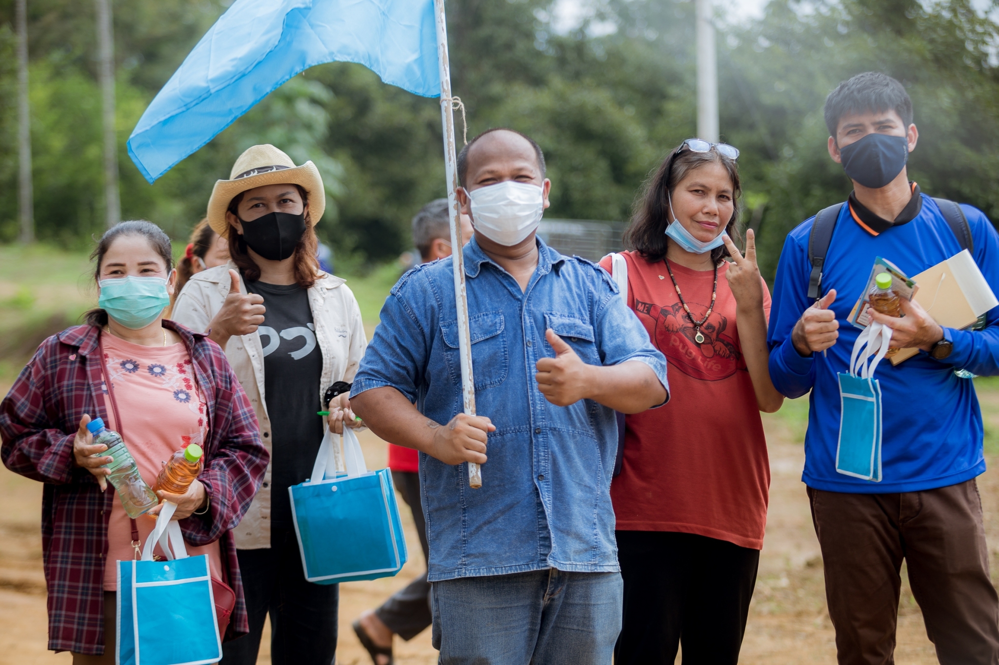 งานวันถ่ายทอดเทคโนโลยีการผลิตเพื่อเริ่มต้นฤดูกาลผลิตใหม่ (Field Day) ปี 2564