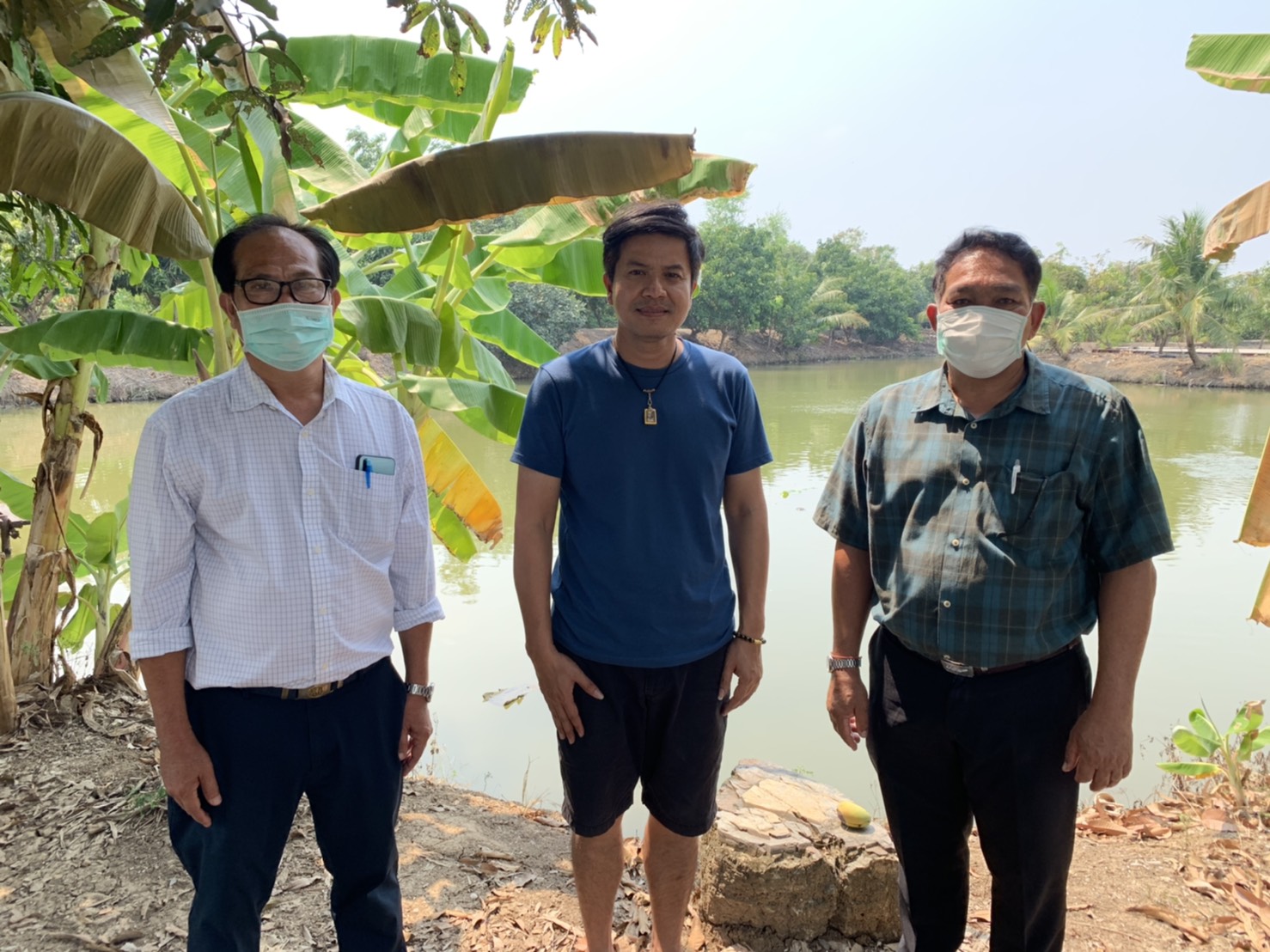 (อ.บางใหญ่ & อ.ปากเกร็ด) ตรวจบ่อเพาะเลี้ยงสัตว์น้ำของเกษตรกรในโครงการ Safety  level @อ.บางใหญ่ และ อ.ปากเกร็ด จ.นนทบุรี..คลิก