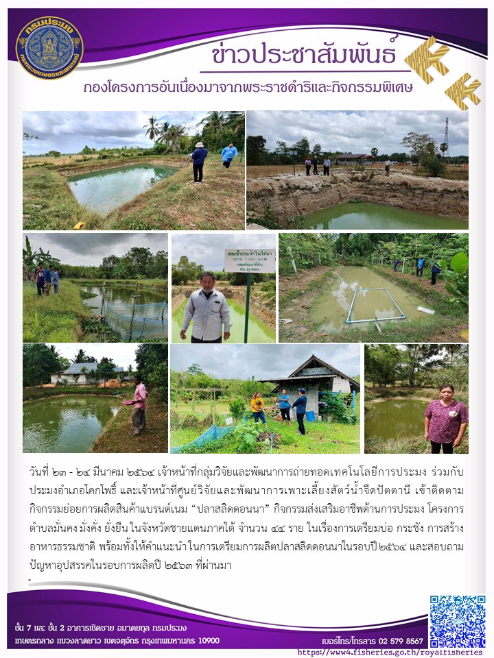 ติดตามการกิจกรรมการผลิตสินค้าแบรนด์เนม 