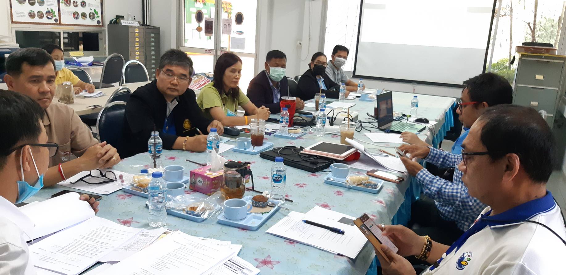 ผู้อำนวยการศูนย์วิจัยและพัฒนาประมงน้ำจืดพะเยา เข้าร่วมประชุมคณะกรรมการขับเคลื่อนนโยบายกรมประมง (FC) จังหวัดเชียงราย